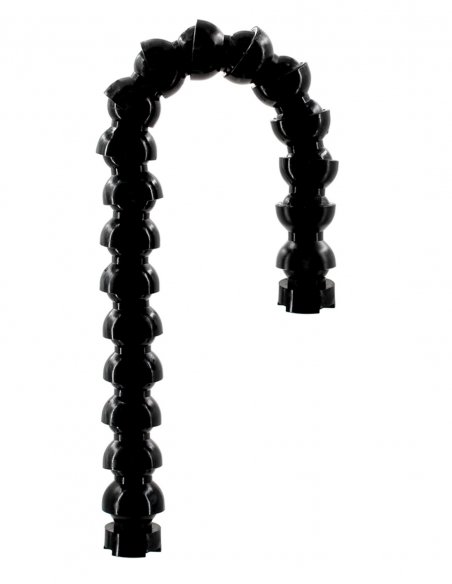 1/2 Flexible Arm Gooseneck With Two M8 Female Thread Bolt Leng 38 cm