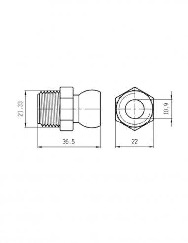 Raccordo Filetto 1/2 NPT