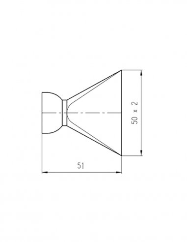 Buse Plate 50 X 2 mm