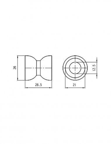 1/2 Double Socket