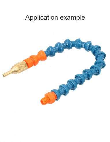 Coolant Hose Double Connector 1/2 NPT