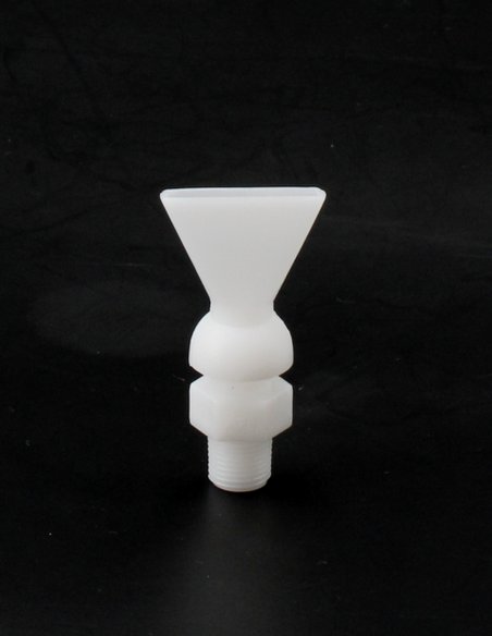 Boquilla Plana 25 x 2 mm Rosca 1/4 NPT