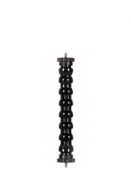 Braccetto Flessibile Doppio Filetto Maschio Fotografico 1/4-20 UNC con Ghiera Lung 20 cm