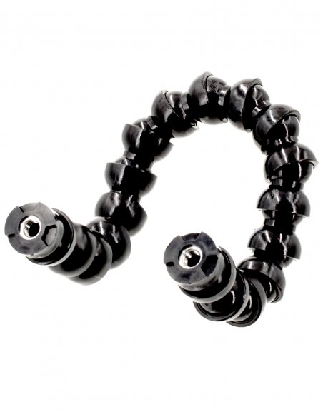1/2 Flexible Arm Gooseneck With Two M8 Female Thread Bolt Leng 38 cm