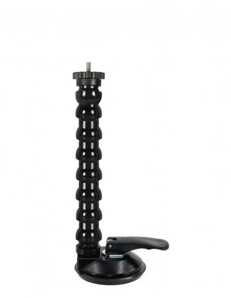Suction Cup with Flexible Arm 1/4 Inch Thread for Camera -20 cm