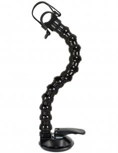 Ventouse avec Bras Flexible Support Lampes- 40 cm