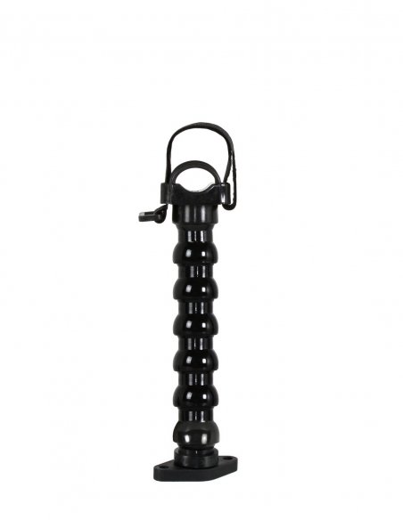 Braccio Flessibile Supporto Lampade Base di Fissaggio a Rombo - 20 cm