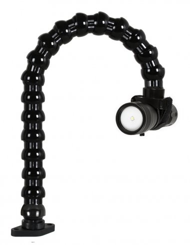 Flexible Arm Universal Light Mount with Plate...