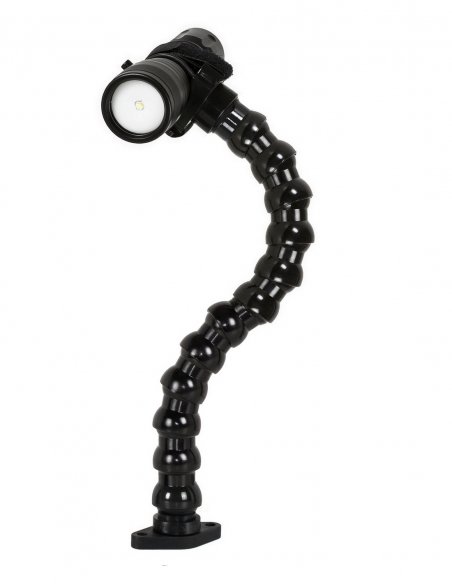 Flexible Arm Universal Light Mount with Plate Diamond - 35 cm
