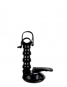 Ventouse avec Bras Flexible Support Lampes - 14 cm