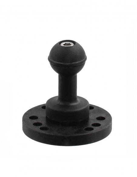 Round Plate Ø 60 mm with Ball 25 mm