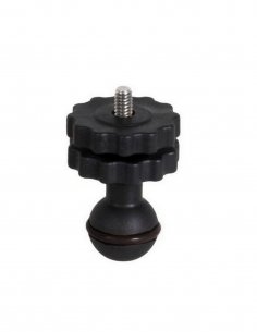 Bola 25 mm con Tornillo Rosca de 1/4 Unc