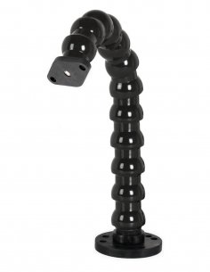 Bras Flexible avec Plaque Diamond et Base Ronde - 35 cm