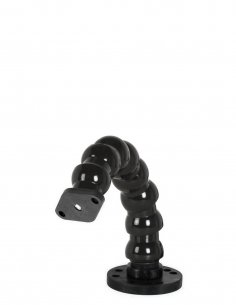 Braccio Flessibile Piastra Diamond con Base Tonda - 20 cm