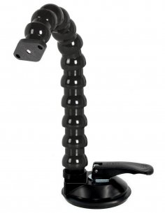 Braccio Flessibile Piastra Diamond con Ventosa - 35 cm