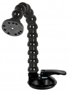 Flexibler Arm mit Basisplatte und Saugnapf - 35 cm