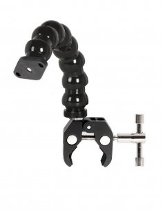 Bras Flexible avec Plaque Diamond et Pince - 20 cm