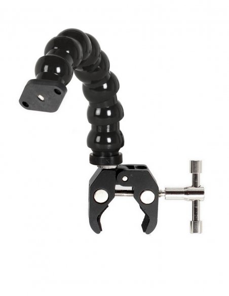 Flexible Arm with Plate Diamond and Clamp - 20 cm