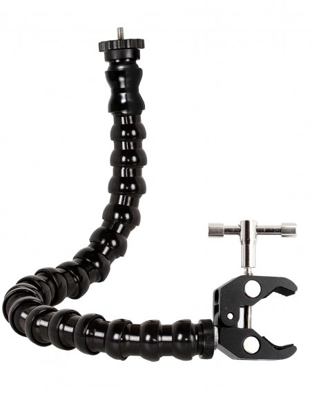 Bras Flexible 3/4 17 Segments avec Mini Pince et Vis 1/4 pour Caméras