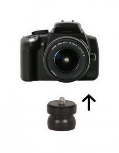 3/4 Base Mount With 1/4-20 Tripod Screw