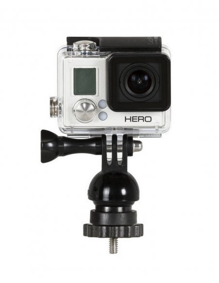 Soporte Action Camera GoPro Base Rosca Macho 1/4-20 Unc con Arandela de Seguridadde Trípode