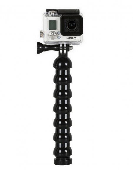 Bras Flexible Support Caméra Gopro DJI Osmo avec Embase Filetage Femelle M8 - 20 cm