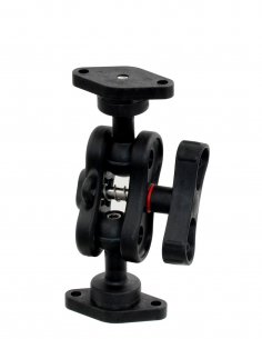 Supporto Universale Doppia Sfera con Piastra a Rombo