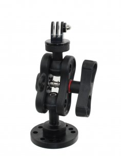 Supporto Universale Doppia Sfera con Piastra Rotonda e...