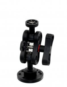 Supporto Universale Doppia Sfera con Piastra Rotonda e...