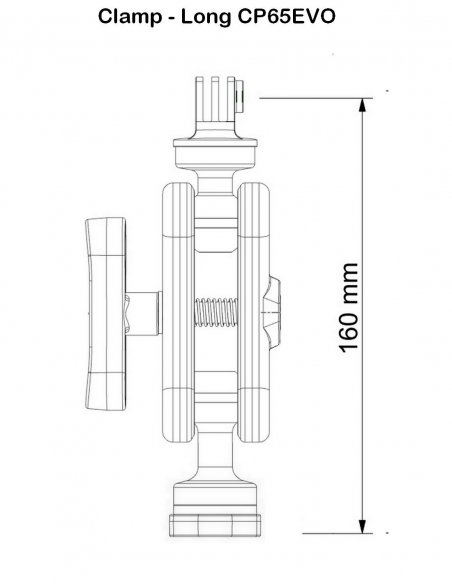 Support Universel à Double Boule avec Plaque Diamond et Adaptateur Caméra GoPro