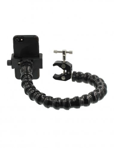 Flexible Arm Phone Holder with Mini Clamp - 17...