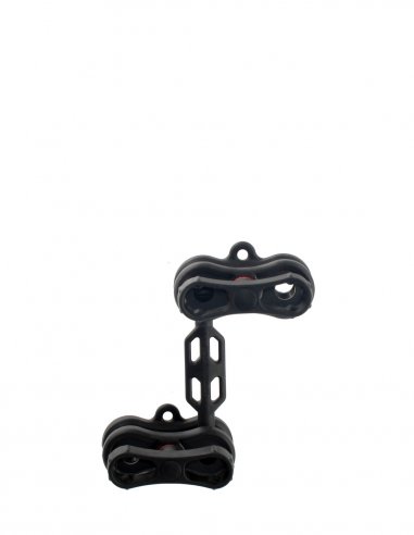 Kit Brazo Doble Abrazadera 12 cm