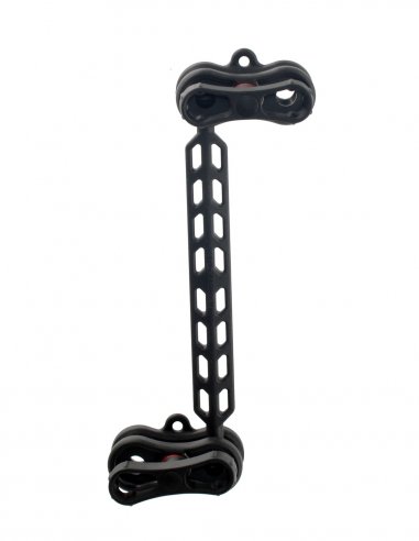 Kit Brazo Doble Abrazadera 24 cm