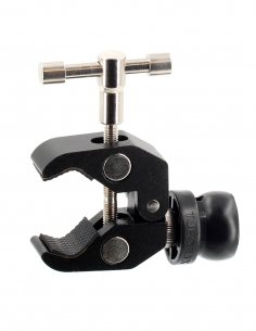 Mini Abrazadera con Base de Brazo Flexible de 3/4