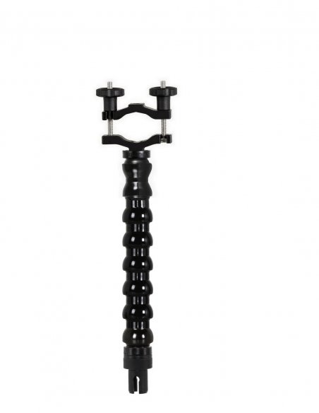 Flexible Arm with Head Quick Release and Pipe Clamp - 6 Segments