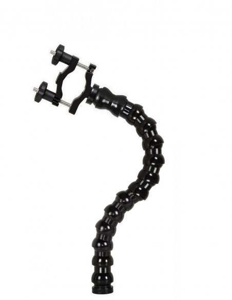Brazo Flexible con Rosca 1/4-20 UNC Hembra y Abrazadera para Tubo - 35 cm