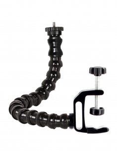 3/4 Flexibler Arm 12 Segmente mit Tischklemme und 1/4...