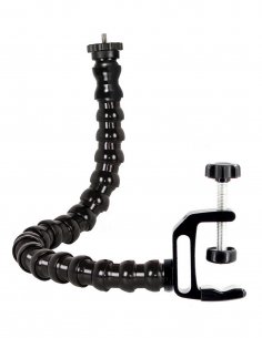 Bras Flexible 3/4 17 Segments avec Pince de Table et Vis...