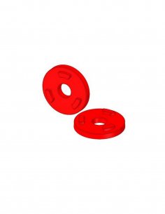 Rondelle Anti Rotazione Colore Rosso