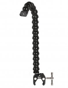 Flexibler Arm mit Platten Diamond und Klemme - 45 cm