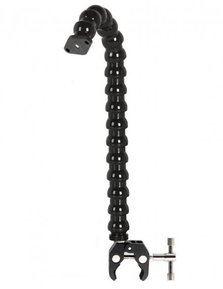 Flexible Arm with Plate Diamond and Clamp - 45 cm