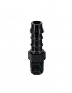Raccordo Portagomma in Polipropilene 1/8 BSPT Ø 8 mm