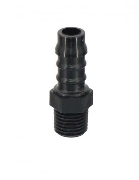 Polypropylene Barb Fitting 1/4 BSPT Ø 10 mm