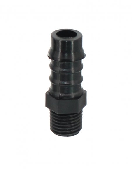 Polypropylene Barb Fitting 1/4 BSPT Ø 12 mm
