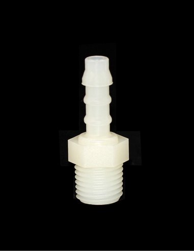 Polyketone Barb Fitting 1/4 BSPT Ø 6 mm