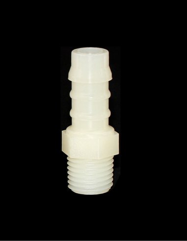 Polyketone Barb Fitting 1/4 BSPT Ø 10 mm