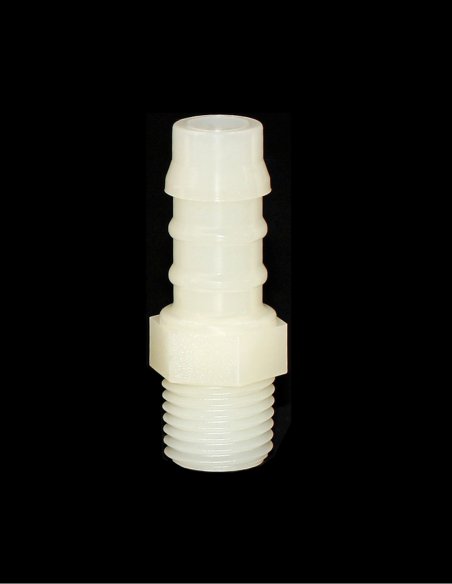 Polyketone Barb Fitting 1/4 BSPT Ø 10 mm