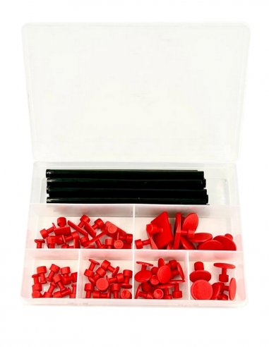 Klebeadapter-Set 60 Stk PDR Red Line
