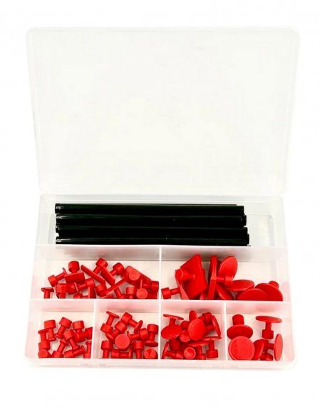 Klebeadapter-Set 60 Stk PDR Red Line