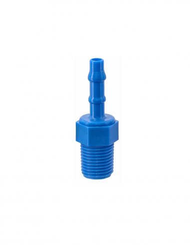 Conector de Manguera in Nylon 1/8 BSTP 4 mm